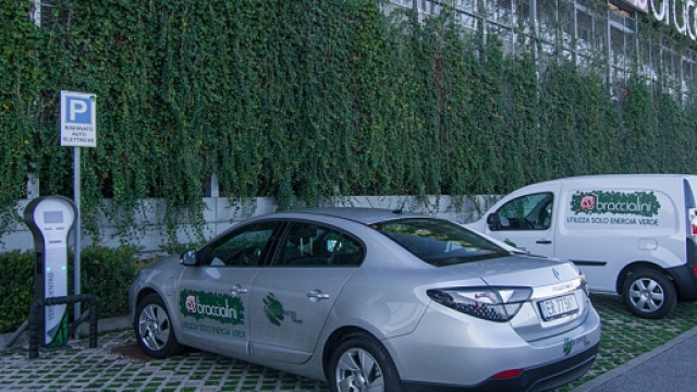 Il parcheggio gratuito per l'auto elettrica