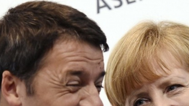 Renzi ha incontrato a Roma la cancelliera tedesca Angela Merkel