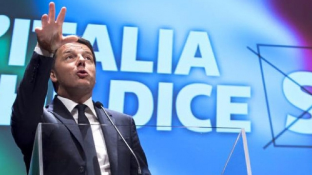 Renzi lancia i comitati per il s&igrave; al Referendum