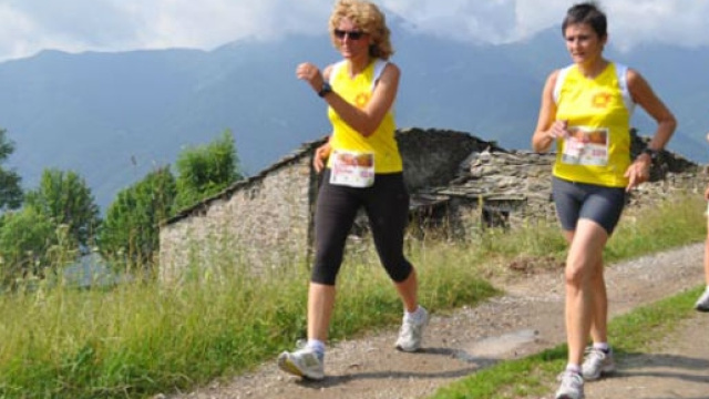 Fitwalking nelle valli tra Saluzzo e Savigliano.