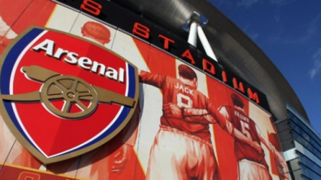 Lo stadio dell'Arsenal, squadra di Premier League.
