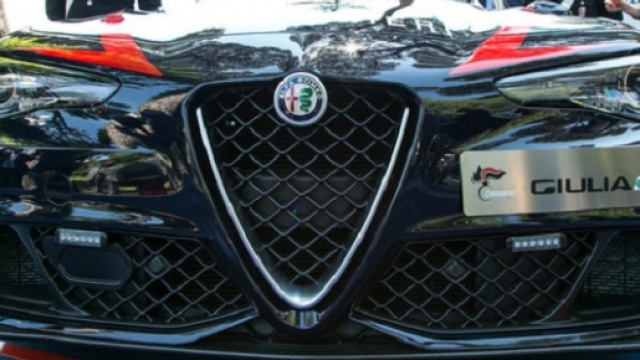 Alfa Romeo Giulia Carabinieri: grande risalto all'estero