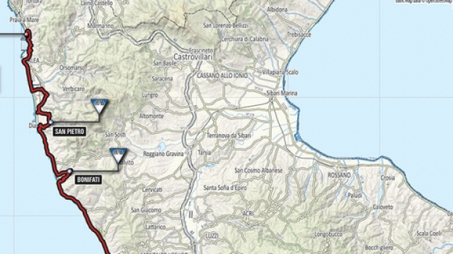 Giro d'Italia 2016: quarta tappa Catanzaro-Praia a Mare