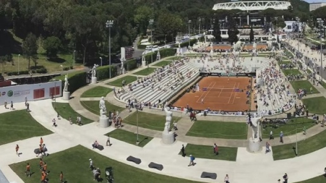 Internazionali di tennis Roma 2016, programma tv