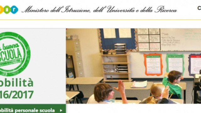 Fasi B, C e D della mobilit&agrave; 2016/17 scuola