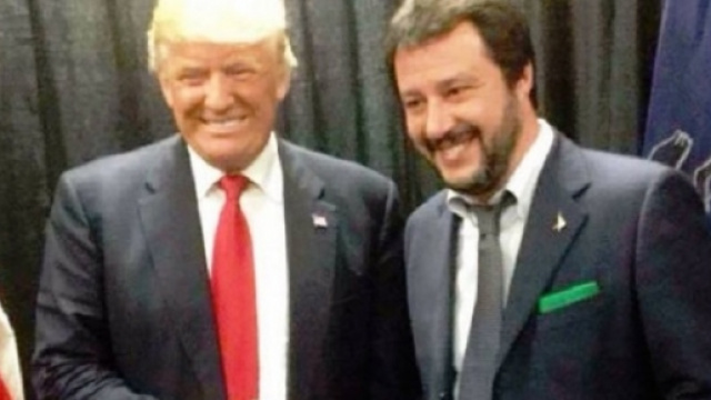 Donald Trump e Matteo Salvini, una montatura o una retromarcia di Trump?