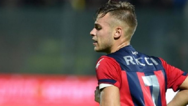 L'attaccante della Roma, Federico Ricci.