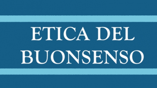 La copertina del saggio filosofico "Etica del Buonsenso" di Salvatore Primiceri.