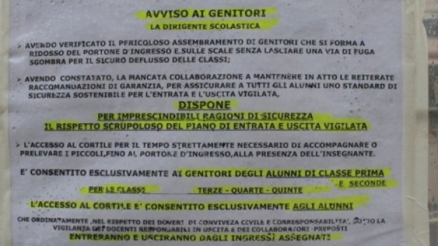 Ultime notizie scuola, mercoled&igrave; 1 giugno 2016: il cartello (da leccenews24.it)