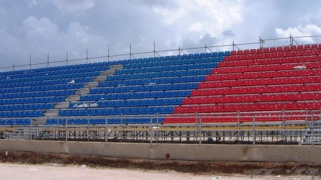 Esempio di Tribuna Modulare con seggiolini.