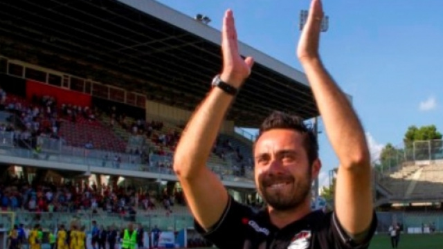 Roberto De Zerbi, tecnico del Foggia.