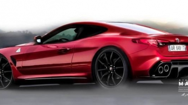 Alfa Romeo Brera: render by Alessandro Masera