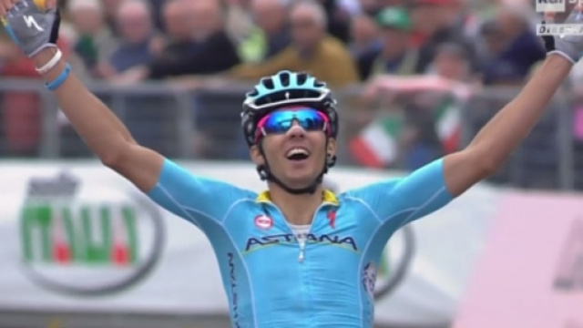 Diego Rosa, la vittoria alla Milano Torino