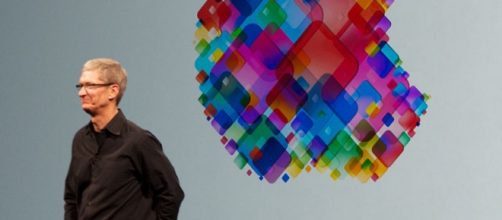 Apple CEO Tim Cook in 2012 -- Flickr user Mike Deerkoski., CC BY 2.0, Via Wikipedia.