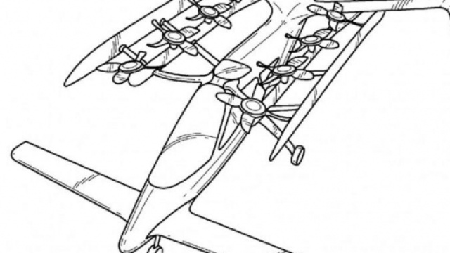 Uno dei due prototipi dell'auto volante.