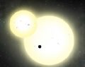 New exoplanet orbiting two suns