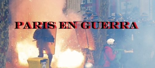 Combates en las calles de Paris