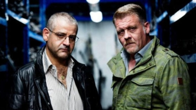 Gomorra: il boss Pietro Savastano e il suo braccio destro, Malammore