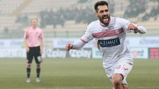 L'attaccante del Carpi, Matteo Mancosu.