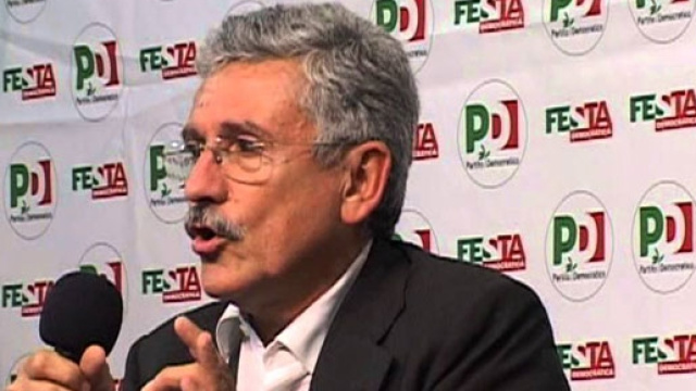L'ex segretario dei Ds, Massimo D'Alema