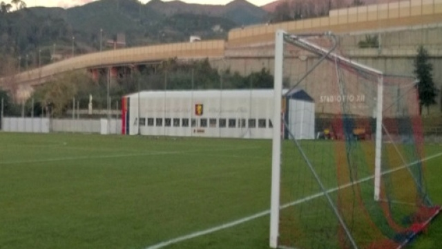 Campo di allenamento del Genoa Cfc.
