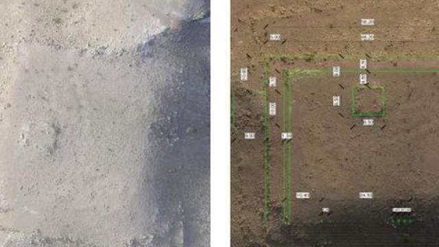 Immagine del monumento scoperto a Petra