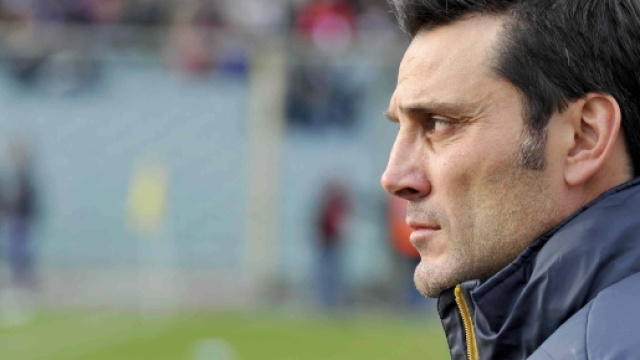 L'allenatore del Milan, Vincenzo Montella