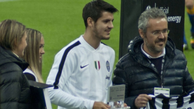 Alvaro Morata, attaccante della Juventus