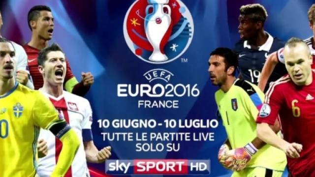 Diretta tv e calendario Europei 2016