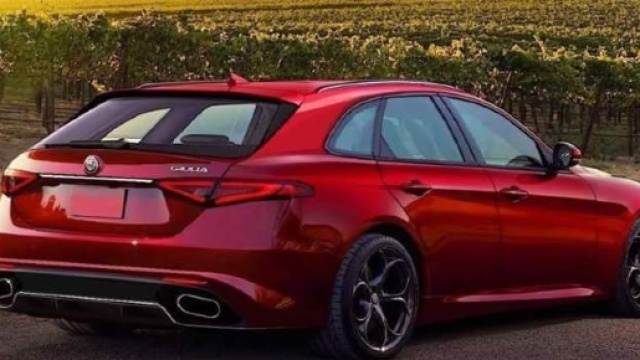 Alfa Romeo Giulia Sportwagon render by 'Alfa Romeo Project 950'