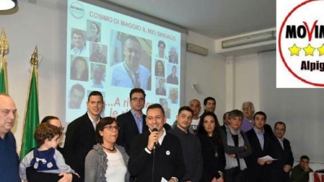 Il gruppo di "Alpignano 5 Stelle" sconfitto al ballottaggio da Andrea Oliva