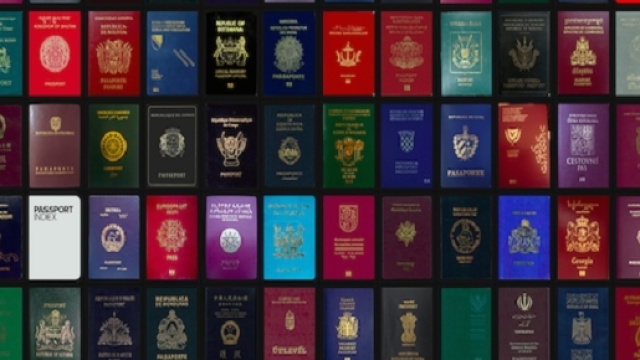 La classifica dei passaporti di tutto il mondo in base alle nazioni in cui sono 'benvenuti'
