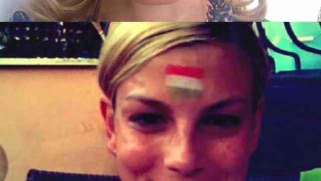 La foto della discordia: Barbara D'Urso ed Emma in versione tifose ungheresi