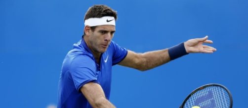Del Potro super&oacute; al croata Coric en su primera presentaci&oacute;n en el torneo exhibici&oacute;n "The Boodles"