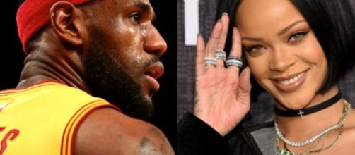 Rihanna posts photos on Instagram of her crush LeBron James