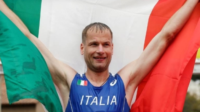 Alex Schwazer, atleta della nazionale italiana.