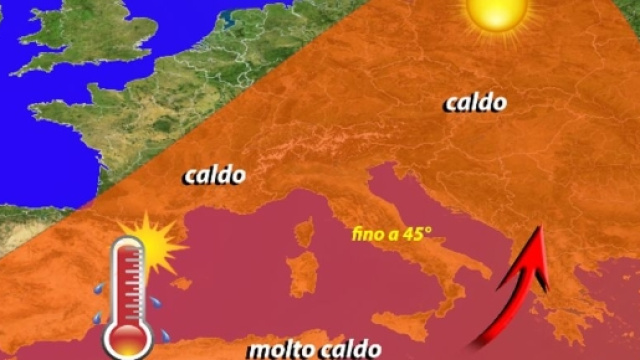 Estate 2016: i meteorologi prevono tre ondate di caldo africano e punte sopra i 45&deg;.