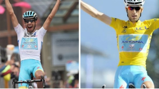 Fabio Aru e Vincenzo Nibali: i due leader della Astana entrambi al Tour de France