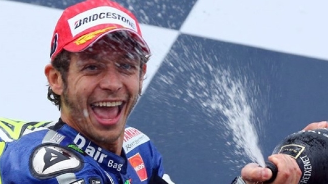 Il 'Dottore' delle moto Valentino Rossi.