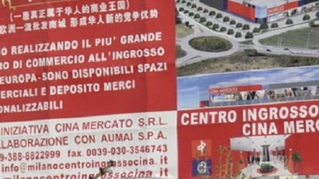 Agrate Brianza, 600 posti di lavoro nel magazzino cinese