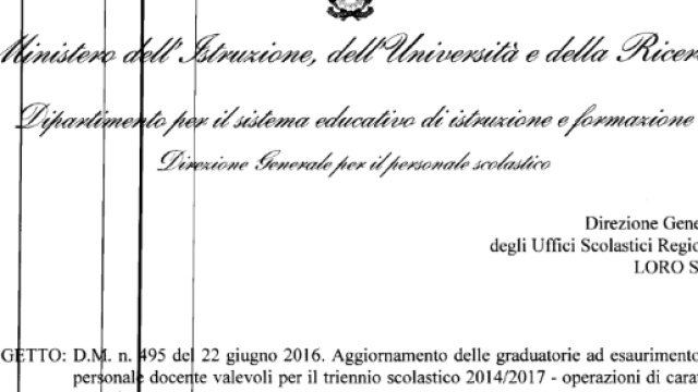 Integrazione Gae 2016/17: procedura e termini