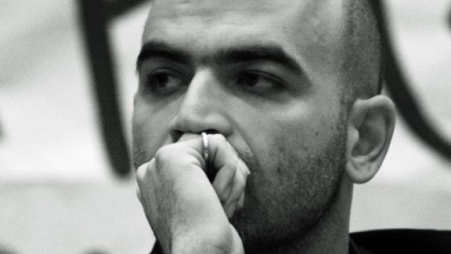 Lo scrittore e giornalista Roberto Saviano.