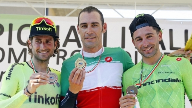 Manuel Quinziato &egrave; il nuovo Campione d'Italia a cronometro