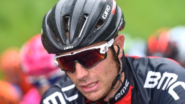 Damiano Caruso, unico italiano nello schieramento della BMC per il Tour de France.