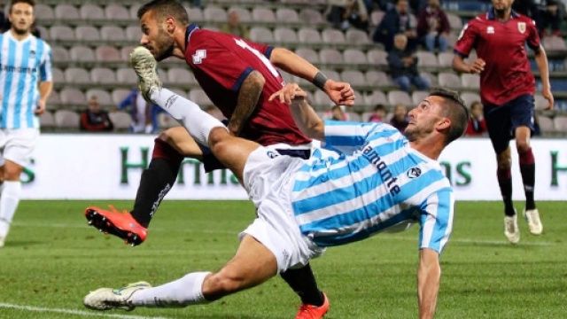 Un istante di gioco della Giana Erminio, squadra di Gorgonzola (MI)