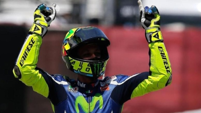 Week end negativo per il campione Valentino Rossi
