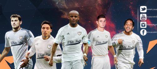 Portada del facebook de HaxBall White Night.