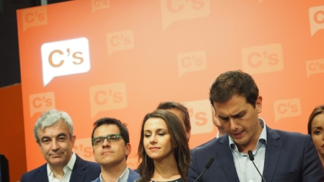 Il leader di Ciudadanos, Albert Rivera