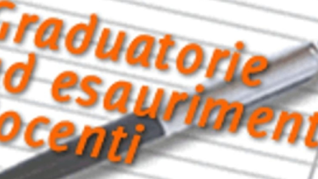 Graduatorie ad esaurimento docenti 2016: domande online.