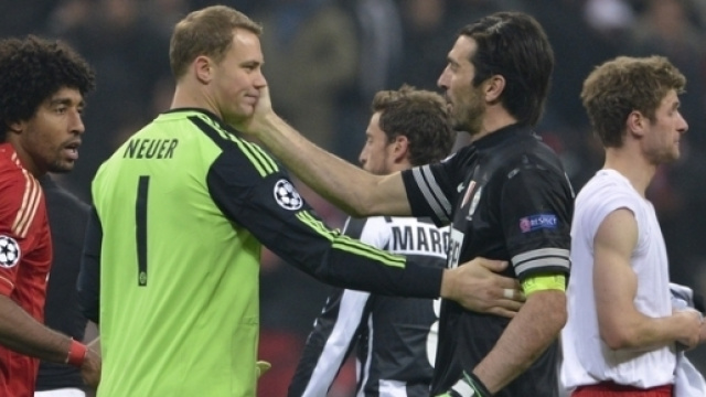 Manuel Neuer e Gigi Buffon, i numeri uno di Germania ed Italia